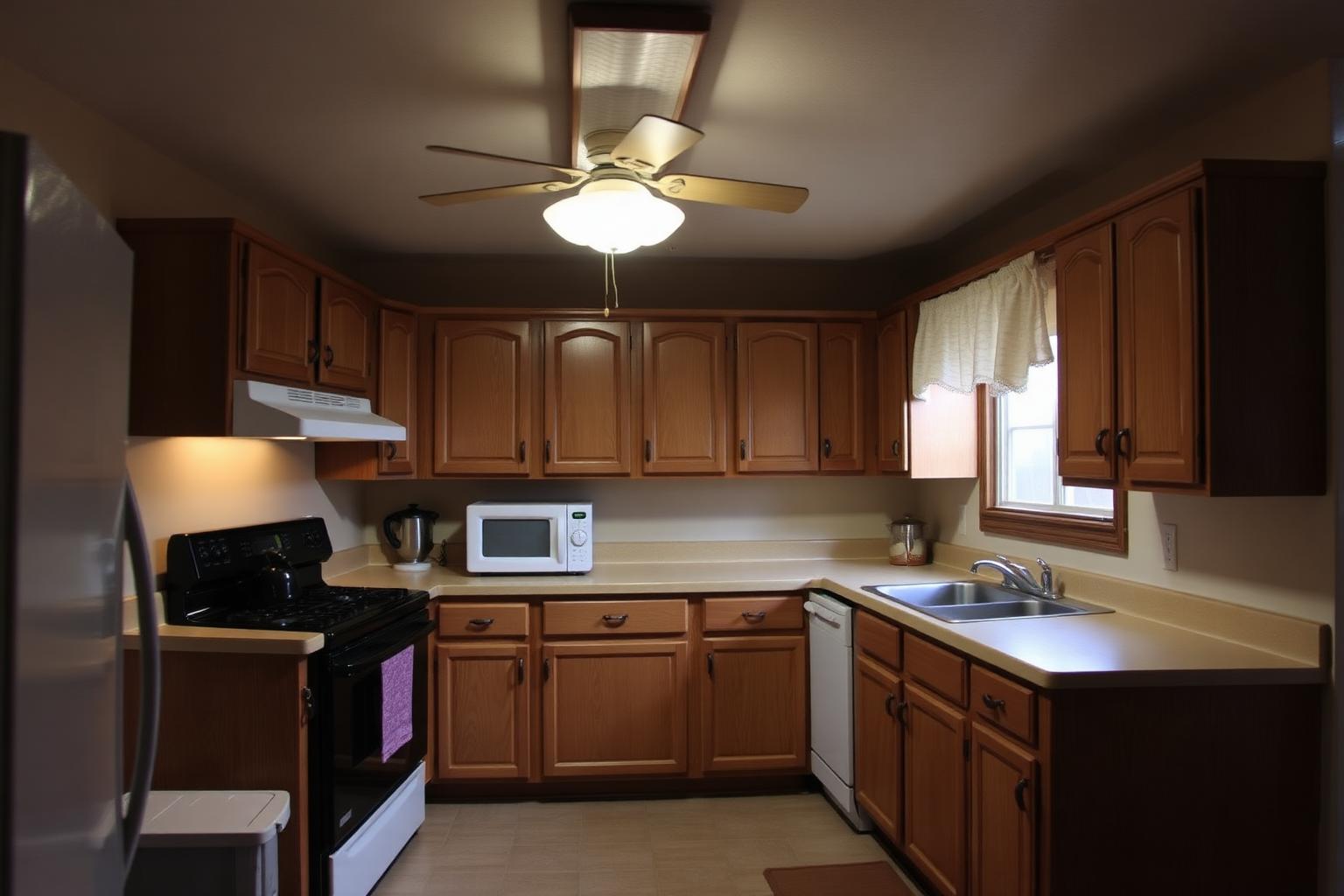 Travis Heights Farmhouse Kitchen — before
