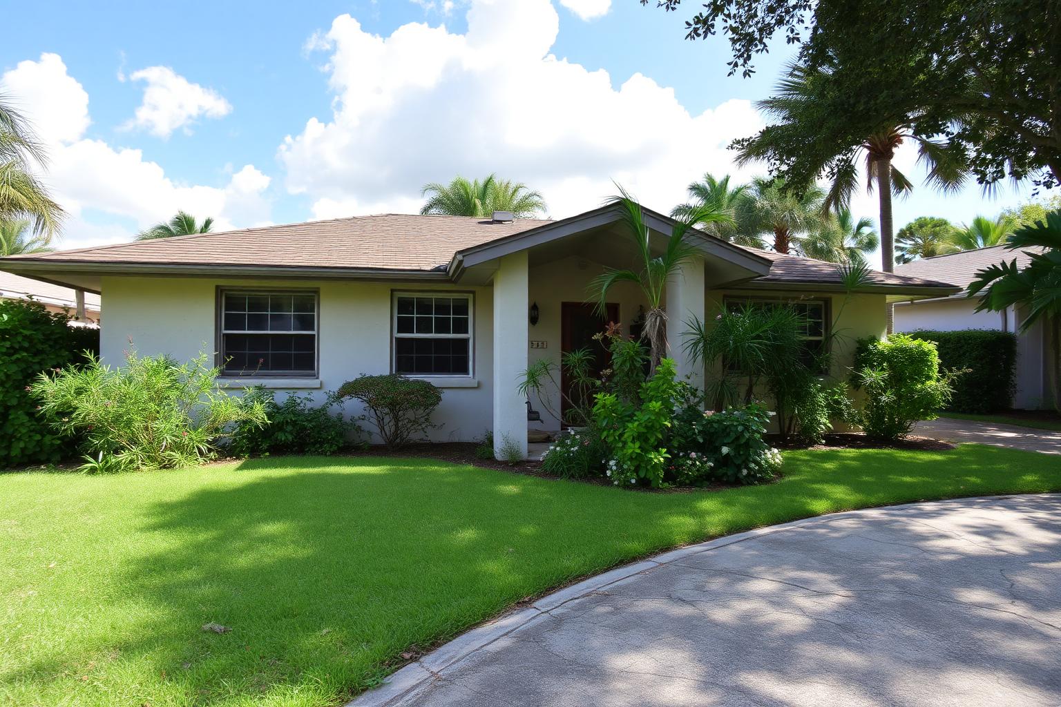 Coral Gables Pool & Living Addition — before